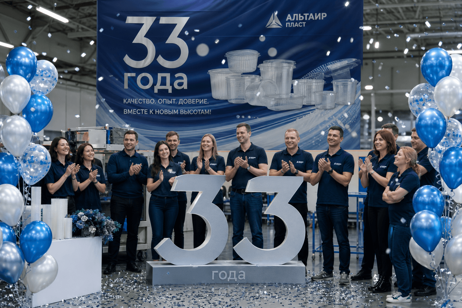 Нам 33 года!